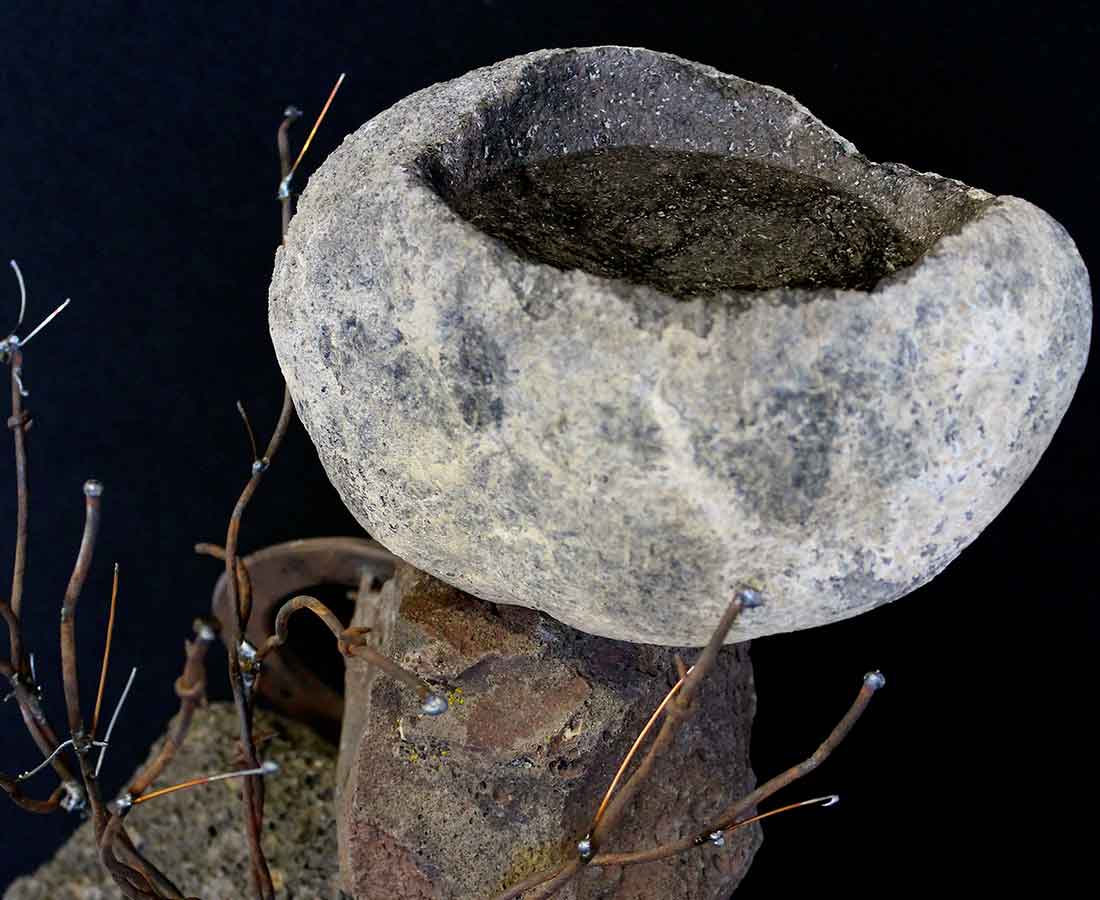 high desert cairn